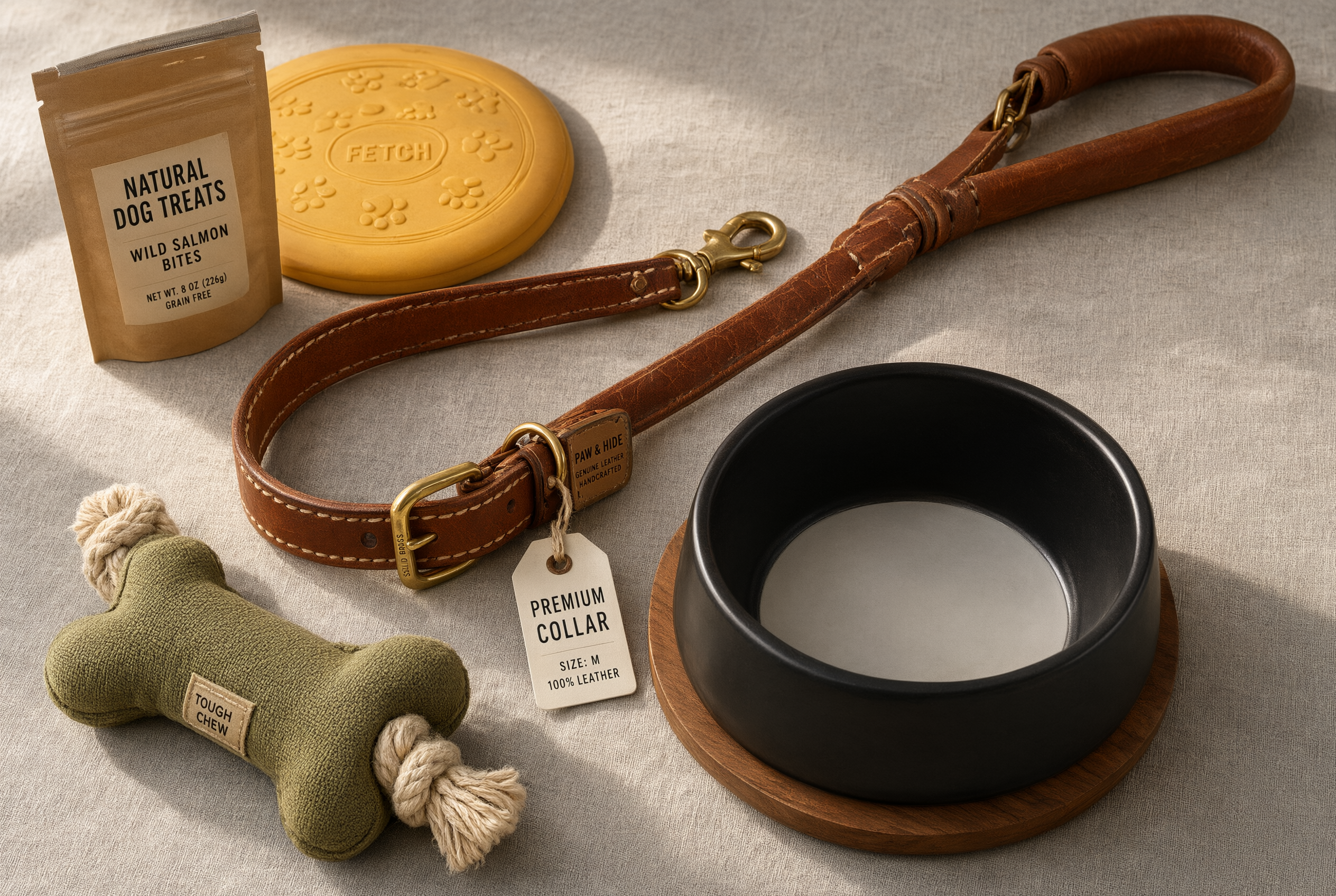 Essential dog accessories guide — collar harness leash bed and sweater