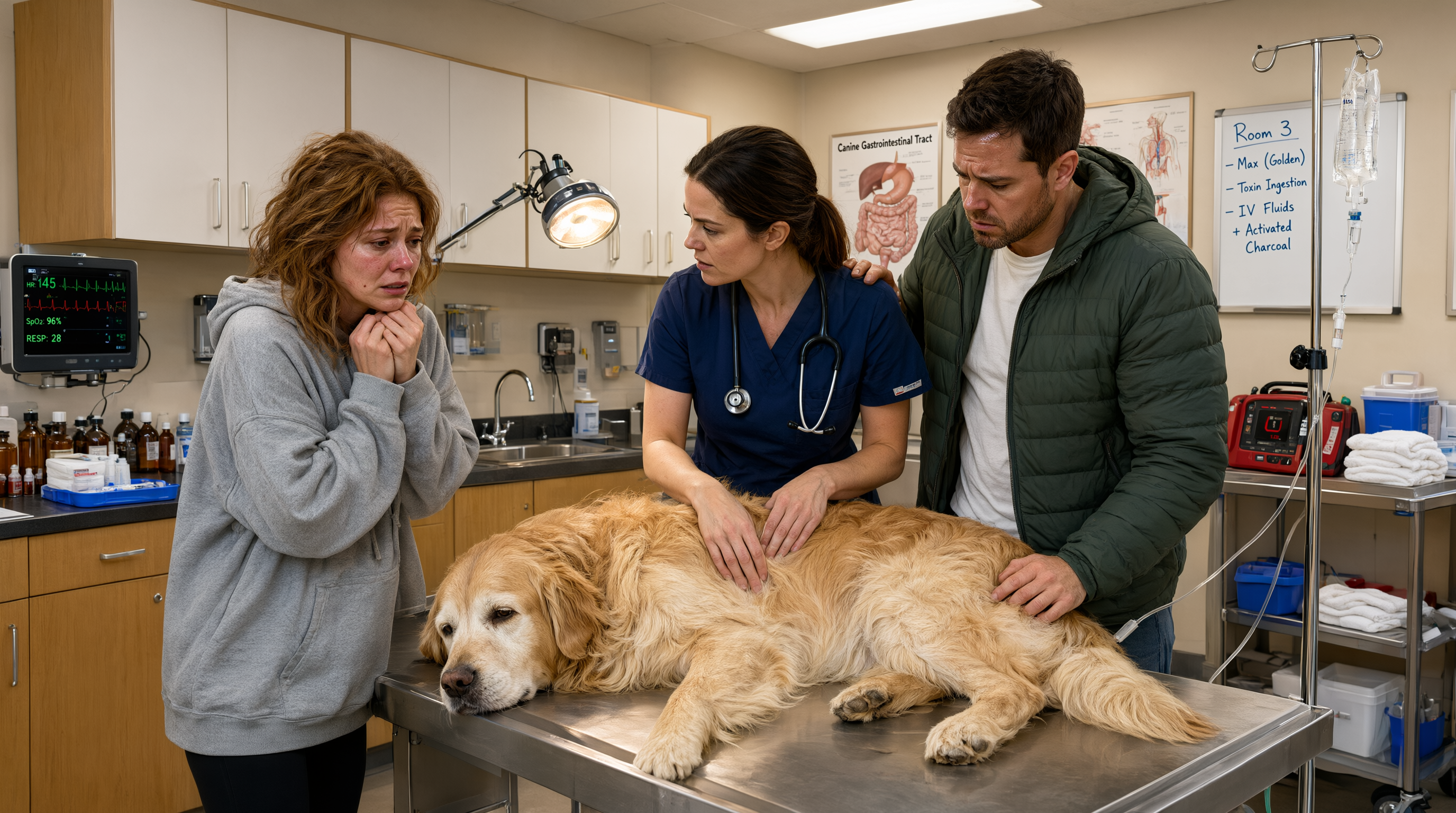 Dog poisoning emergency guide — signs of poison effects on dogs and pet poison control