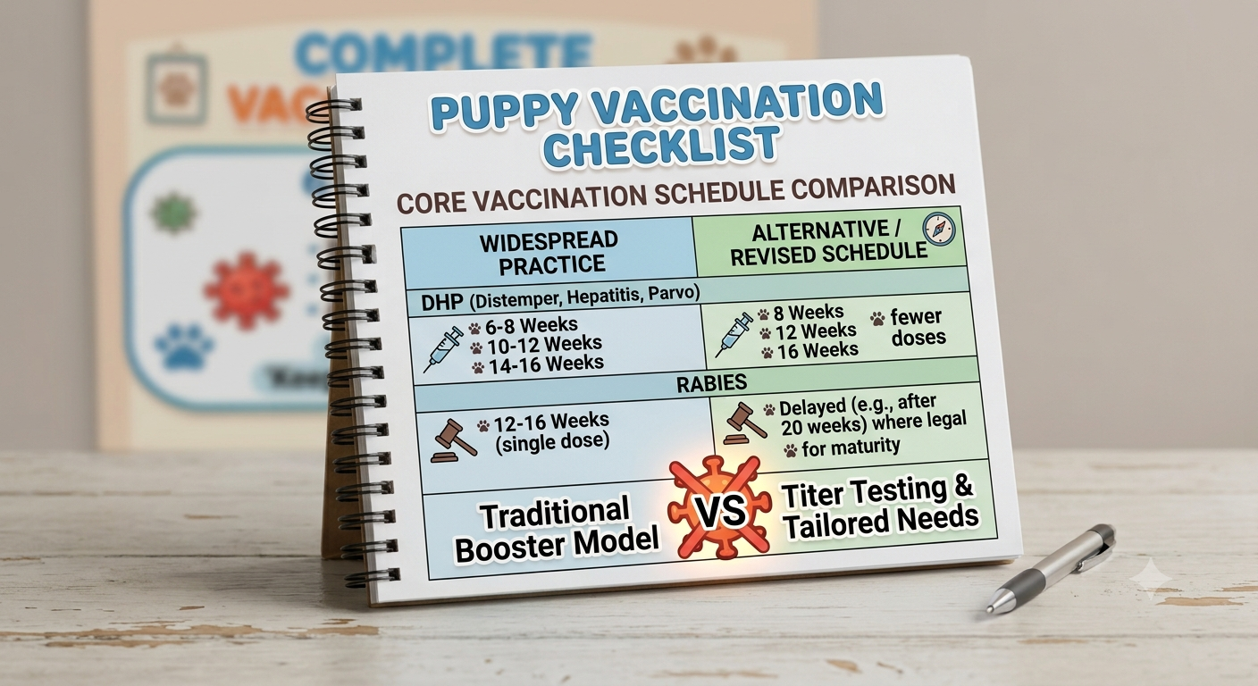 Comparison of incomplete vs complete puppy vaccination series and parvo risk
